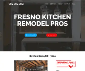 Kitchenremodelfresno.com(Your home) Screenshot