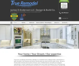 Kitchenremodelingsarasotaflorida.com(Official site Kitchen Remodel Contractor Sarasota and Venice Florida) Screenshot