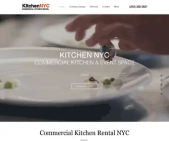 Kitchenrentalnyc.com(Commercial Kitchen Rental NYC I Manhattan) Screenshot