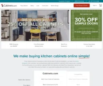 Kitchenresourcedirect.com(Kitchen Cabinets Online) Screenshot