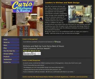 Kitchensandbathsbycurio.com(Kitchens & Baths by Curio Kitchens & Baths in Western Mass) Screenshot