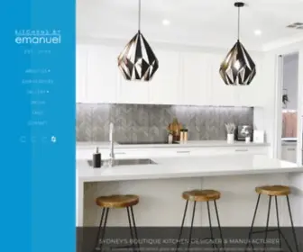 Kitchensbyemanuel.com.au(Kitchens By Emanuel) Screenshot