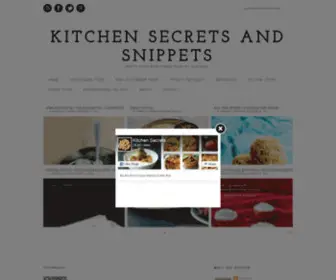 Kitchensecretsandsnippets.com(Best Kitchen Resources & Reviews) Screenshot