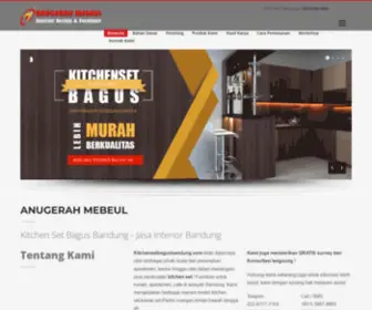 Kitchensetbagusbandung.com(Kitchen set Bandung) Screenshot