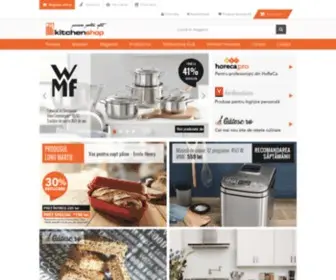 Kitchenshop.ro(Magazinul pasionatilor de gatit) Screenshot