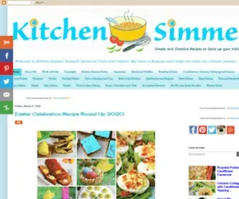 Kitchensimmer.com(Kitchen Simmer) Screenshot