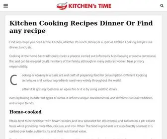 Kitchenstime.com(Kitchen Cooking Recipes Dinner Or Find any recipe) Screenshot