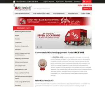 Kitchenstuff.com(OEM Restaurant And Commercial Kitchen Equipment Parts Suppliers) Screenshot