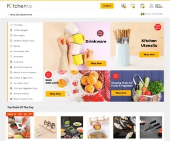 Kitchenta.com(Kitchenware and Massive Collection of Kitchen Gadgets 2020) Screenshot