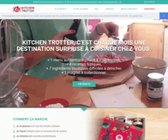 Kitchentrotter.com(Le kit de cuisine du monde) Screenshot