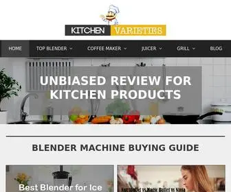 Kitchenvarieties.com(Kitchen Varieties) Screenshot