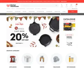 Kitchenwaredirect.com.au(Kitchen Warehouse) Screenshot