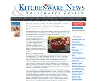 Kitchenwarenews.com(Kitchenware News & Housewares Review) Screenshot