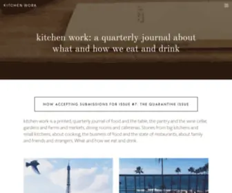 Kitchenwork.com(Kitchen Work) Screenshot