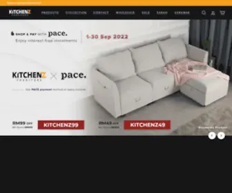 Kitchenz.com.my(KitchenZ Malaysia Online Furniture Store) Screenshot