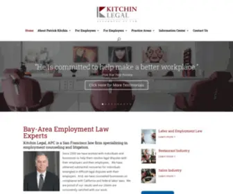 Kitchinlegal.com(Employment Law Attorney) Screenshot