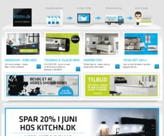 Kitchn.dk(Alt til køkken) Screenshot