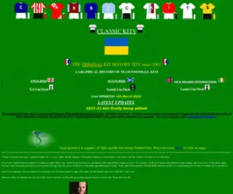 Kitclassics.co.uk(CLASSIC KITS) Screenshot