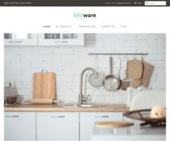 KitcwareStore.com(Kitcware Store by MyCart Online) Screenshot