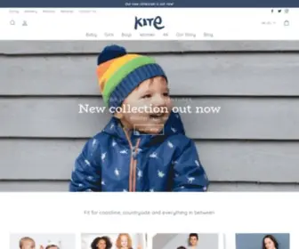 Kite-Clothing.co.uk(Our new collection) Screenshot