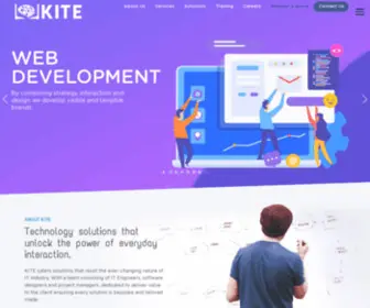 Kite.com.sa(IT Solutions in Saudi Arabia) Screenshot