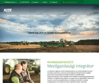 Kite.hu(A mezőgazdaság legnagyobb integrátora) Screenshot