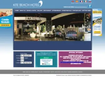 Kitebeachhotel.com(Kite Beach Hotel Cabarete) Screenshot