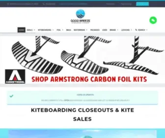 Kiteboardingcloseouts.com(Kitesurf Equipment & Gear Discounts) Screenshot