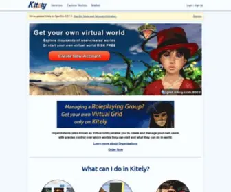 Kitely.com(Get Your Own Virtual World) Screenshot