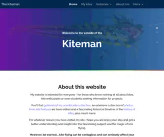 Kiteman.co.uk(Kiteman Welcome Page) Screenshot