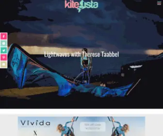 Kitesista.com(The Girls Kitesurf and Kiteboarding Lifestyle Magazine) Screenshot