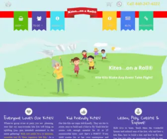 Kitesonaroll.com(Kite Making Kits) Screenshot