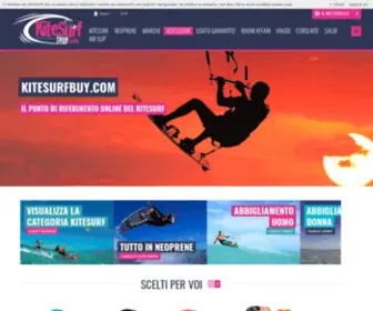 Kitesurfbuy.com(Offerte Prodotti Kite Surf KiteSurf Buy Vendita Kite Surf Abbigliamento e Accessori E shop Special offers) Screenshot