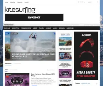 Kitesurfingmag.com(Kitesurfing Magazine) Screenshot