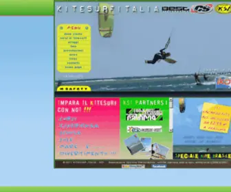 Kitesurfitalia.com(KITESURF ITALIA E' A SOTTOMARINA) Screenshot