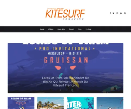 Kitesurfmag.com(Kitesurf) Screenshot