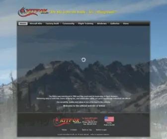 Kitfoxaircraft.com(Kitfox Aircraft) Screenshot