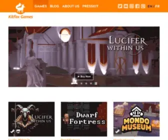 Kitfoxgames.com(Kitfox Games) Screenshot