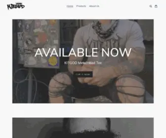 Kitgodapparel.com(KITGOD) Screenshot