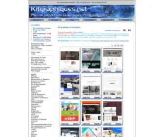 Kitgraphiques.net(Kit graphique) Screenshot
