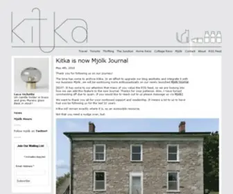 Kitka.ca(KITKA design toronto) Screenshot