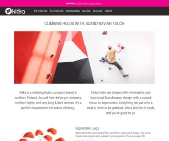 Kitkaclimbing.com(Climbing holds) Screenshot