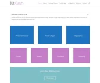 Kitkash.co.uk(UK Personal Finance Blog with a Twist) Screenshot