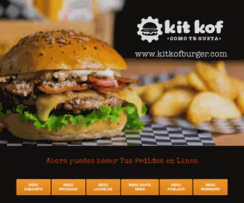 Kitkofburger.com(Kit Kof Burger) Screenshot