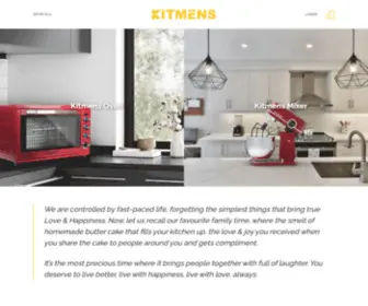 Kitmens.com.my(Kitchen Oven & Multipurpose Kitchen Mixer) Screenshot