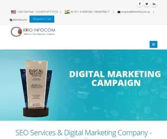 Kitoinfocom.us(Digital Marketing Agency) Screenshot