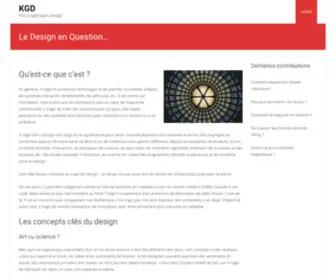 Kits-Graphiques-Design.com(Le Design en Question) Screenshot