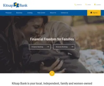 Kitsapbank.com(Kitsap Bank) Screenshot