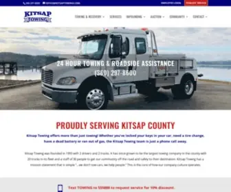 Kitsaptowing.com(24 Hour Towing & Roadside Assistance. Kitsap Towing) Screenshot