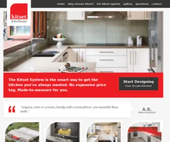 Kitset.com.au(Melbourne Kitchens) Screenshot